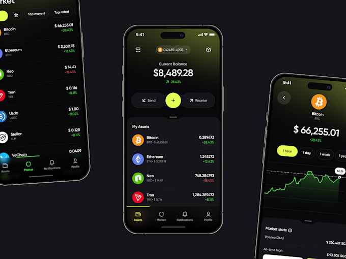 Gig Preview - Develop crypto wallet app, wallet app, exchange wallet app