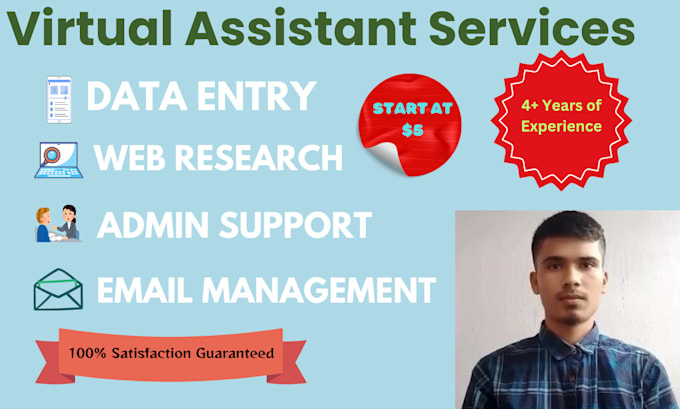 Gig Preview - Professional data entry and web research expert fast accurate excel services