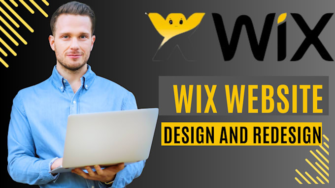 Gig Preview - Create wix website design and wix website redesign