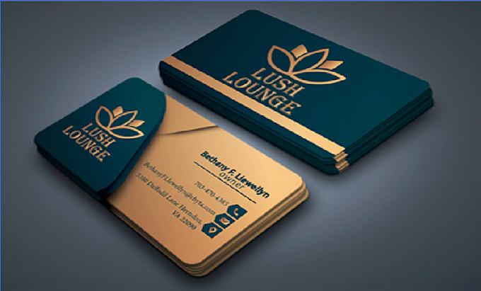 Gig Preview - Do modern luxury minimalist business card design within 24 hours