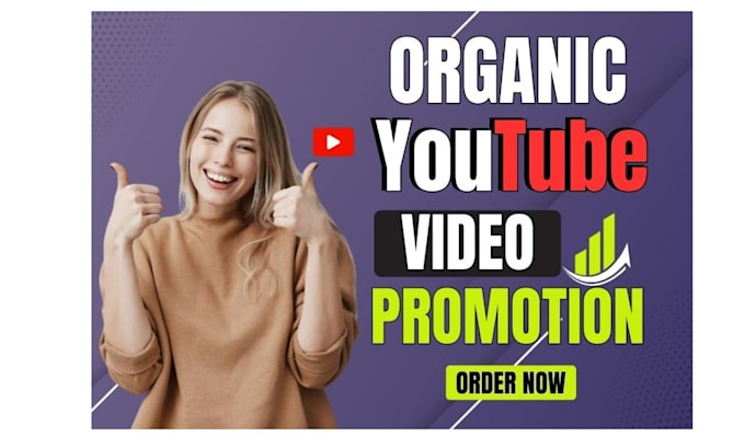 Bestseller - do organic youtube video and channel promotion for monetization