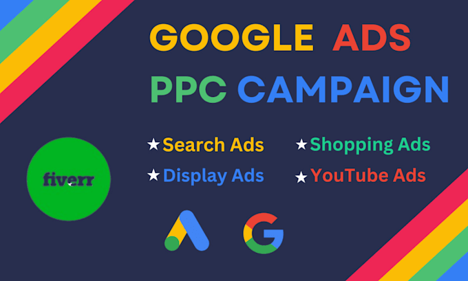 Gig Preview - Setup google ads adwords ppc campaigns, search, shopping ads