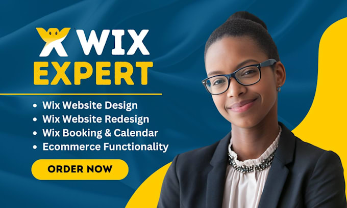 Gig Preview - Redesign wix site design update clone wix website edit revamp wix site redesign