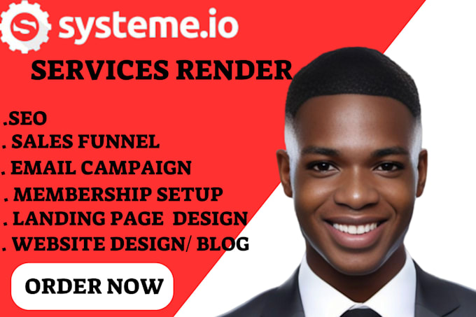 Gig Preview - Do system io sales funnel and membership website design