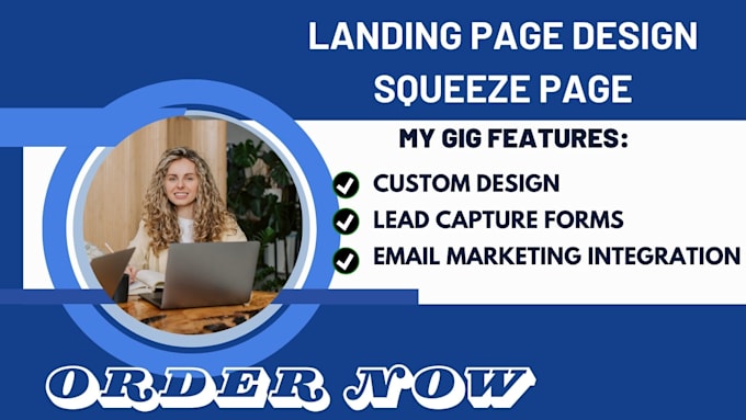 Gig Preview - Build squeeze page, sales page, or sales funnel