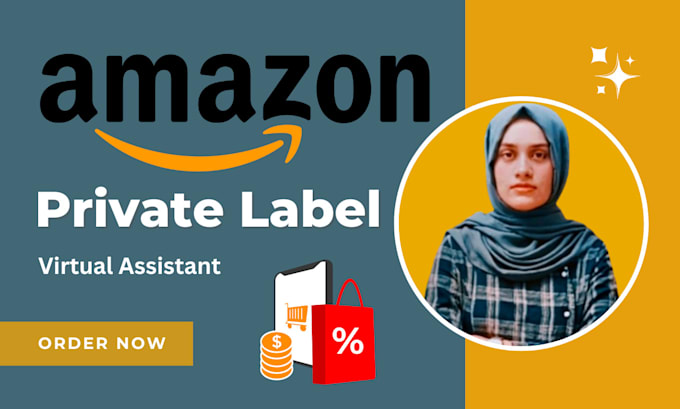 Gig Preview - Be amazon fba private label virtual assistant, amazon VA