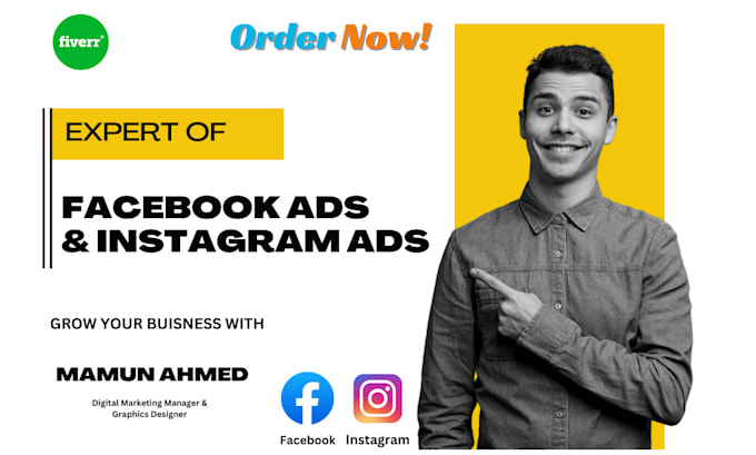 Gig Preview - Do facebook ads campaign, marketing, instagram advertising