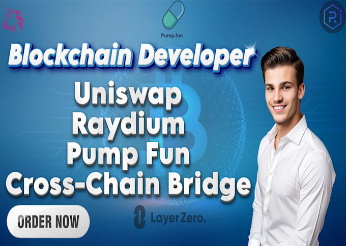 Gig Preview - Be blockchain developer for pump fun, cross chain bridge using layerzero