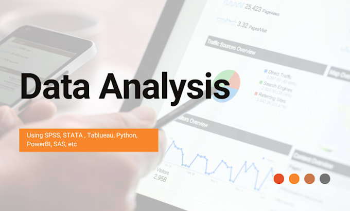 Gig Preview - Do machine learning, data analysis in stata, spss python, r, tableau, excel, ,