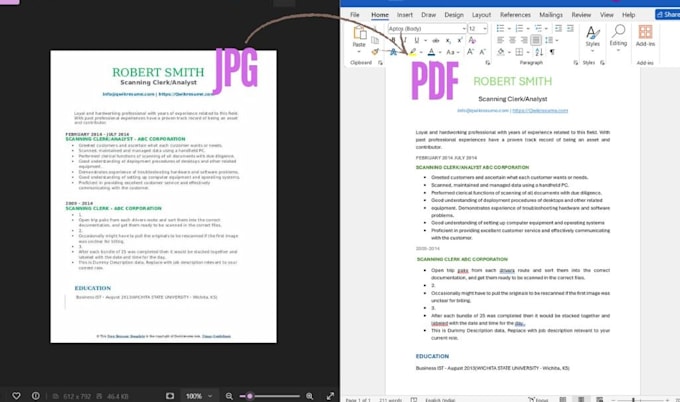 Gig Preview - Convert PDF to word, excel, powerpoint