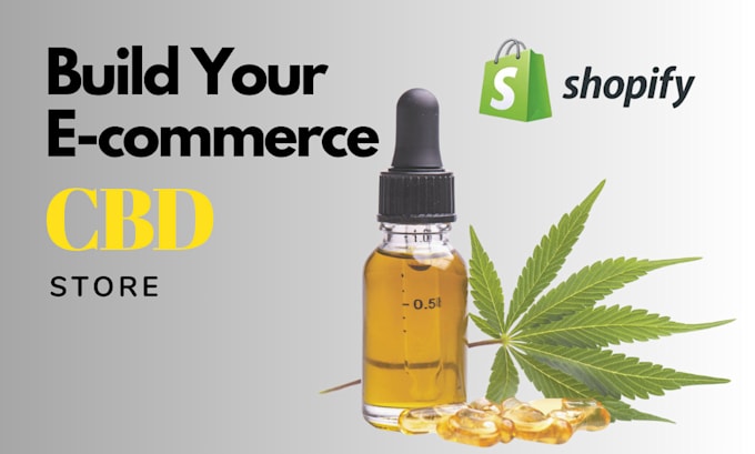 Gig Preview - Create cbd, hemp, medical cannabis shopify ecommerce website