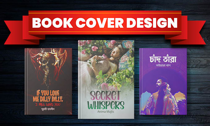 Gig Preview - Design book cover or ebook cover in different genre