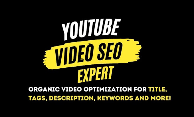 Gig Preview - Enhance youtube SEO and grow your channel organically