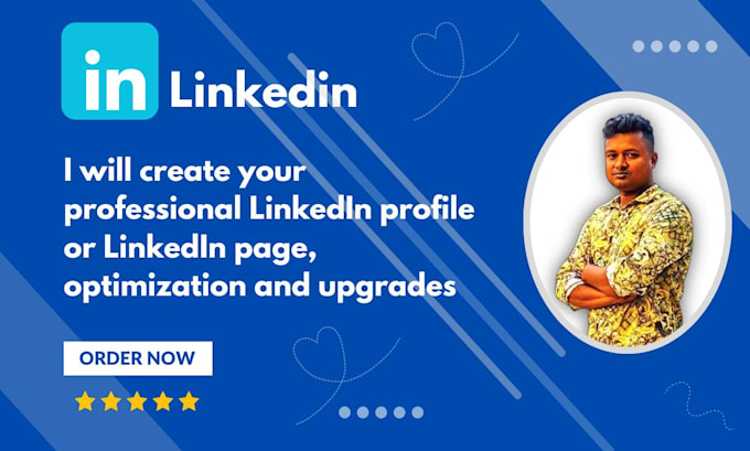 Gig Preview - Do professional linkedin profile or page creation and optimization