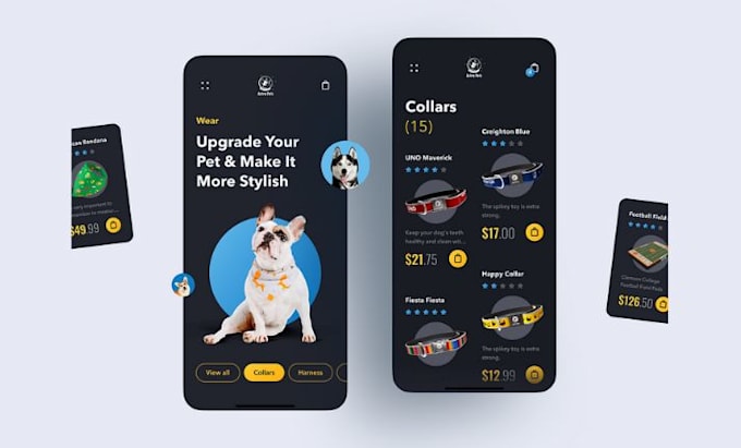 Gig Preview - Develop pet sitting app, dog walking app, pet care app, pet store