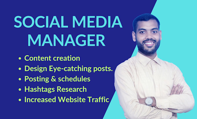 Gig Preview - Be your complete social media management and personal manager