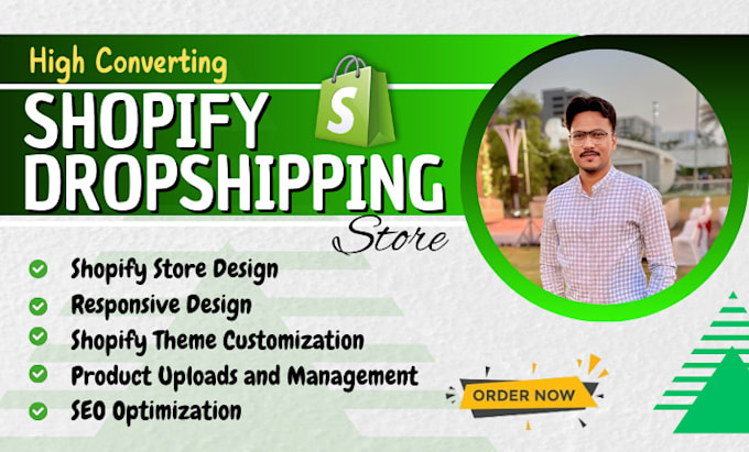 Bestseller - create or design professional shopify store ecommerce website dropshipping store