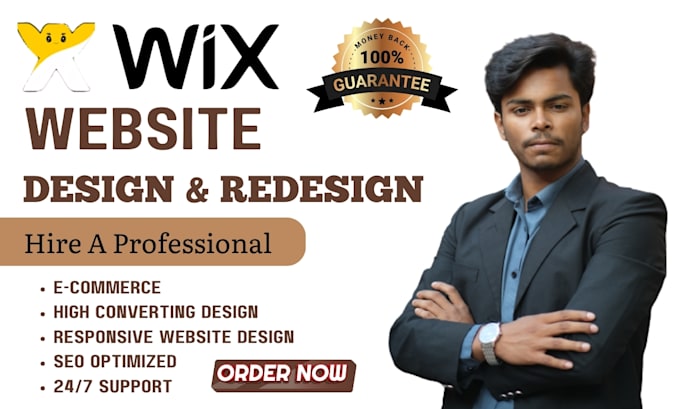 Gig Preview - Design responsive wix website for your online success