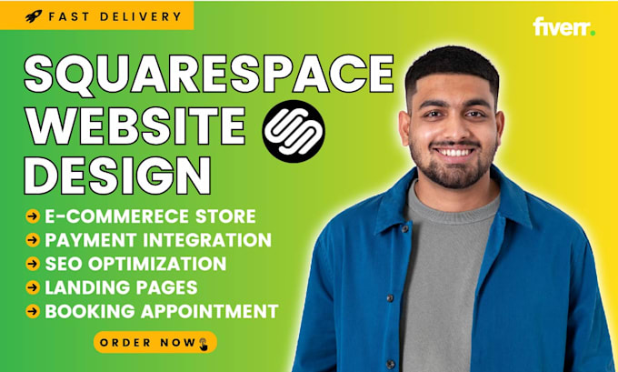 Bestseller - create squarespace website design or redesign squarespace