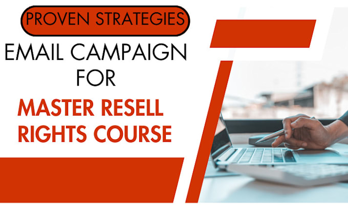 Gig Preview - Boost your master resell rights course sales using proven email campaign