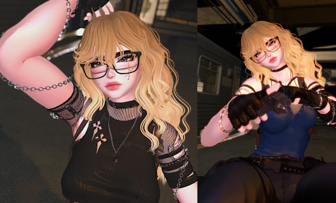 Gig Preview - Vrchat avatar vrc character furry nsfw 3d vtuber model vrc avatar vr character