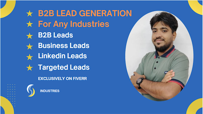 Gig Preview - Do b2b lead generation email list building for any industry