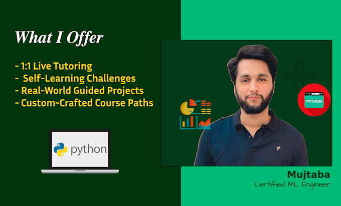 Bestseller - be your python tutor with 7 years of experience