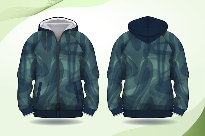 Gig Preview - Design technical sketch for your hoodie