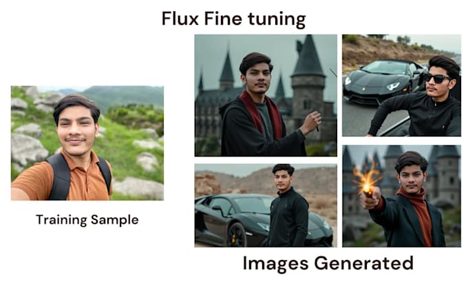 Gig Preview - Train flux sdxl lora for custom image generation