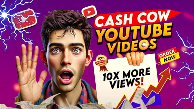 Gig Preview - Provide cash cow youtube videos channel automation