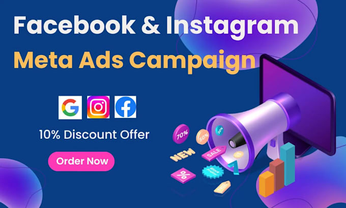 Gig Preview - Be your facebook meta ads campaign for business manager