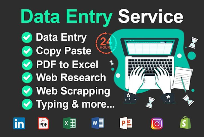 Bestseller - do fast data entry and admin support work