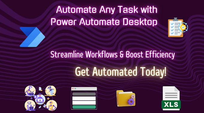 Bestseller - automate any task using power automate desktop