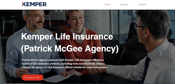 Gig Preview - Create a website for final expense and life insurance leads