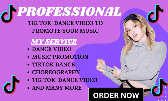 Gig Preview - Create hot hit tiktok dance and reels dance videos for you