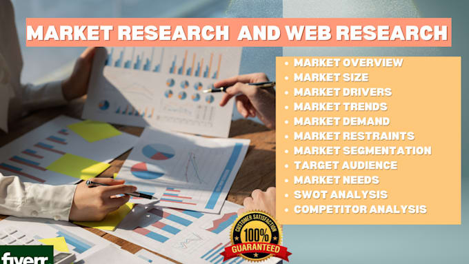 Gig Preview - Conduct detailed market research and web research for your business