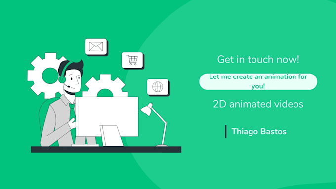 Gig Preview - Create a 2d custom professional explainer video