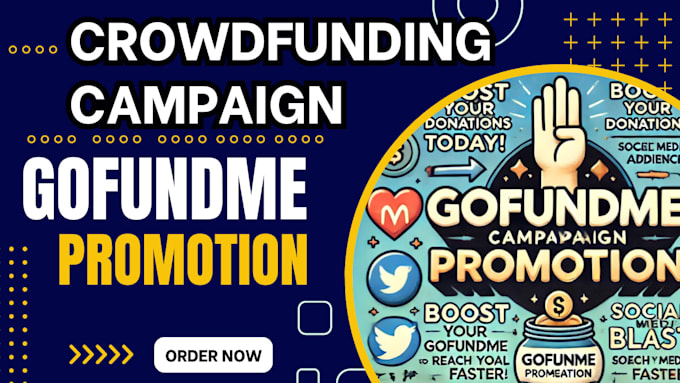 Gig Preview - Do kickstarter, gofundme, indeigogo crowdfunding campaign setup and promotion