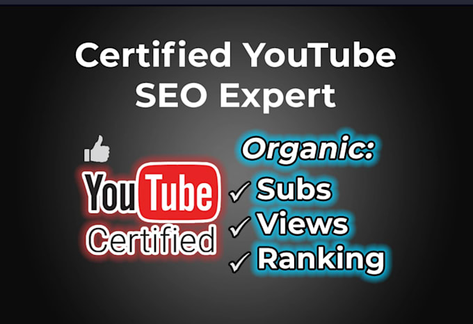 Bestseller - do your youtube SEO optimizations for channel and videos