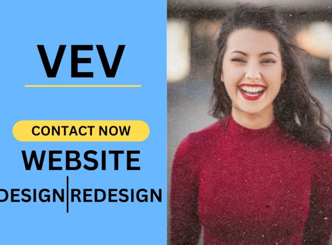 Gig Preview - Do website design or redesign in vev, showit