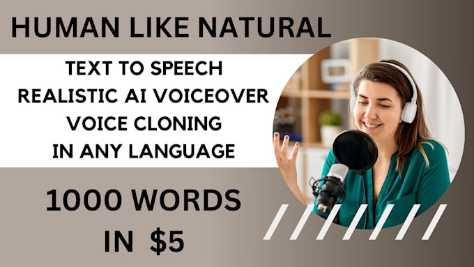 Bestseller - create realistic ai voiceover with human like text to speech