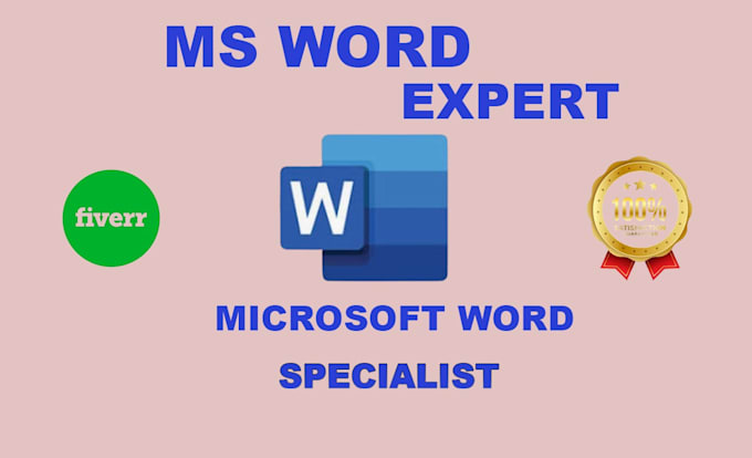 Gig Preview - Type and format microsoft word document for you