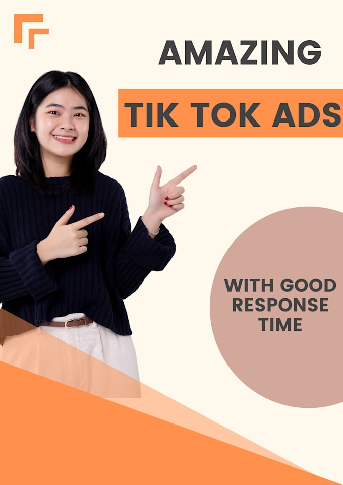 Gig Preview - Design tik tok video ads for your business