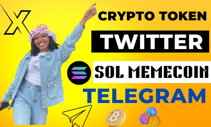 Gig Preview - Get 5m holders do solana memecoin, crypto token nft, twitter, telegram promotion