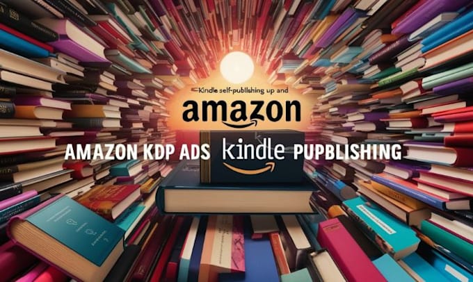 Gig Preview - Amazon kdp book publishing amazon kdp ads kindle self publishing book formatting