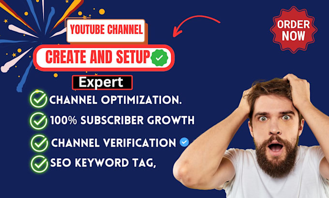 Bestseller - do create and setup youtube channel for monetization