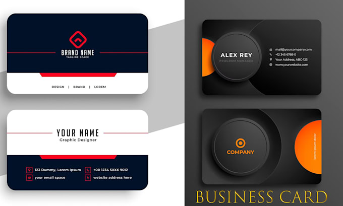 Gig Preview - Create professional unique business card design