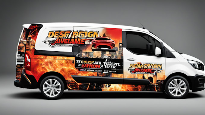 Bestseller - design awesome car, van, vehicle wrap design and vehicle stickers