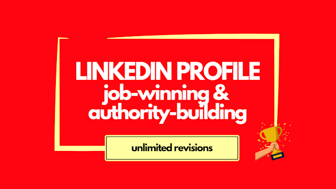 Gig Preview - Write a winning linkedin profile