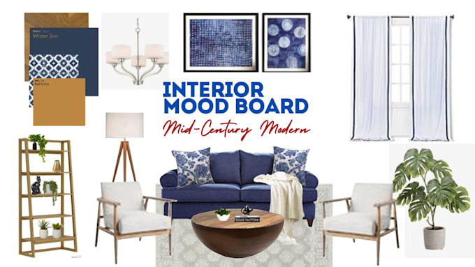 Bestseller - create an interior design mood board for your space